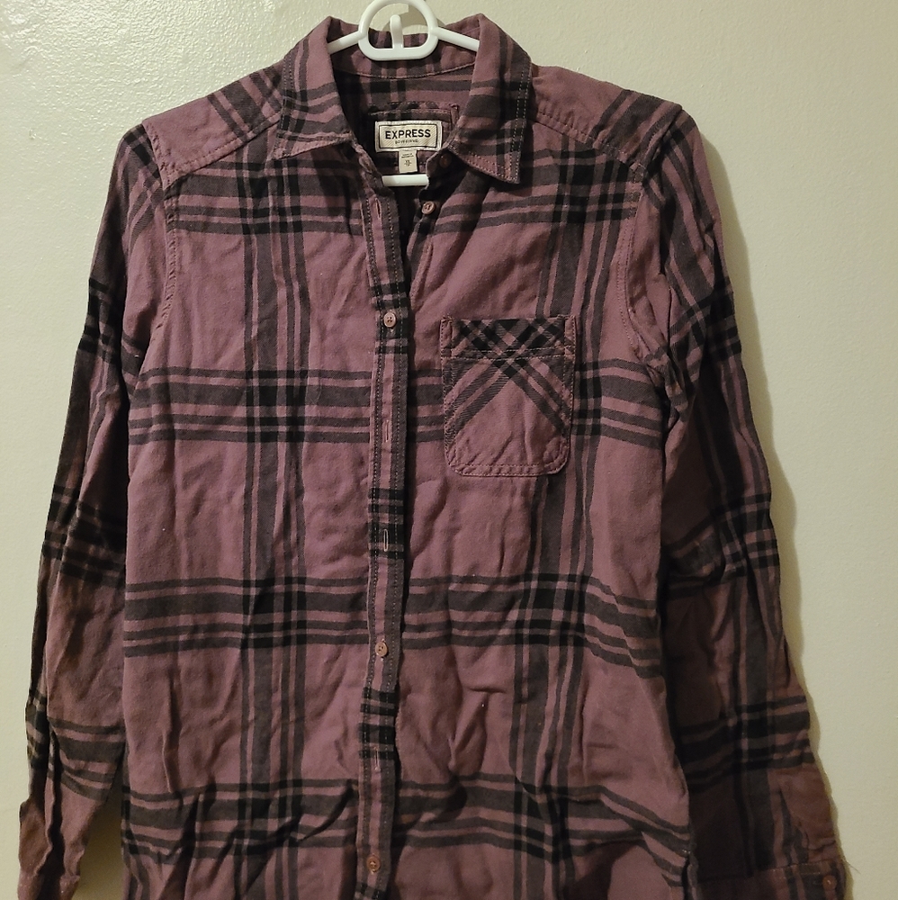 Express boyfriend button-down